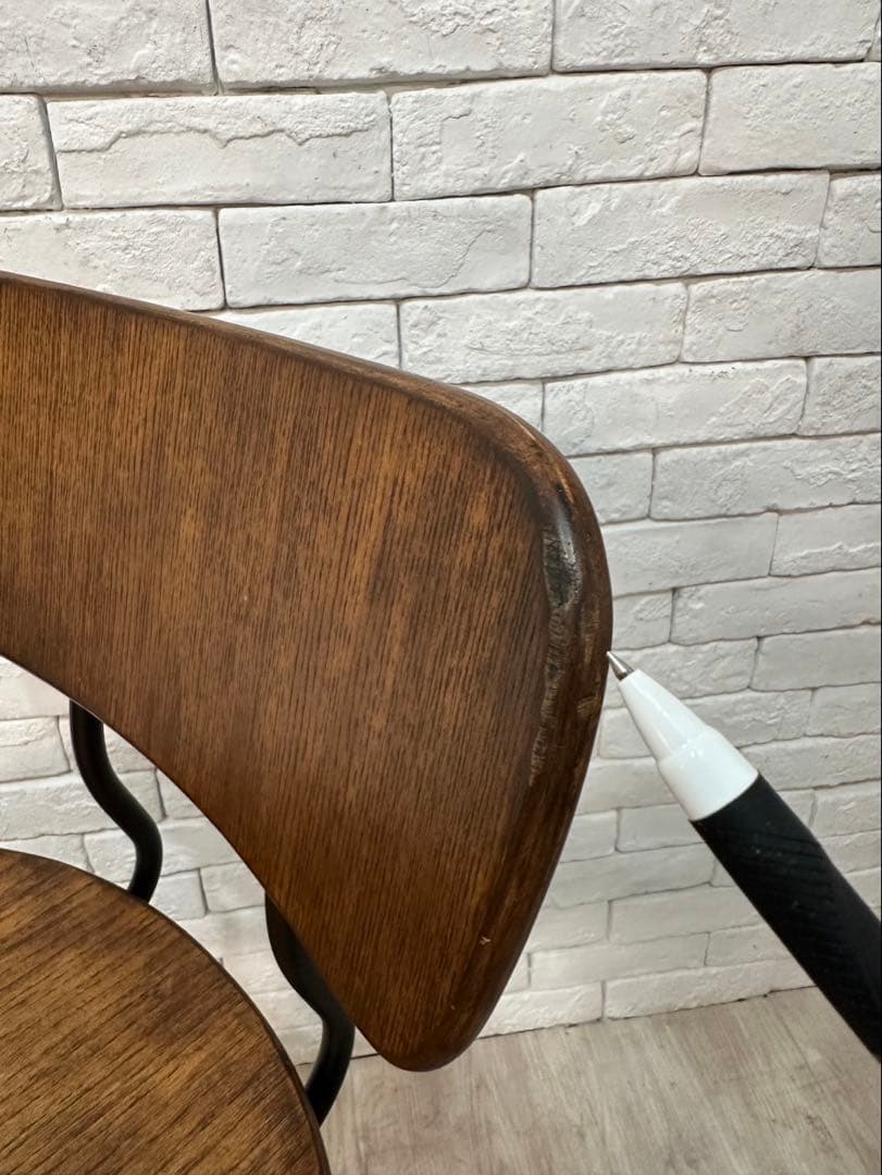 【ましゅう】静岡までの送料込み　関家具　カウンターチェア　ハイスツール