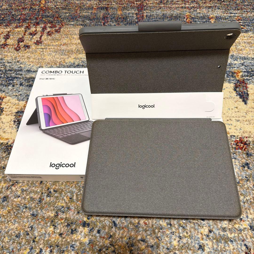 logicool COMBO TOUCH iPad7/8/9世代用キーボードカバ