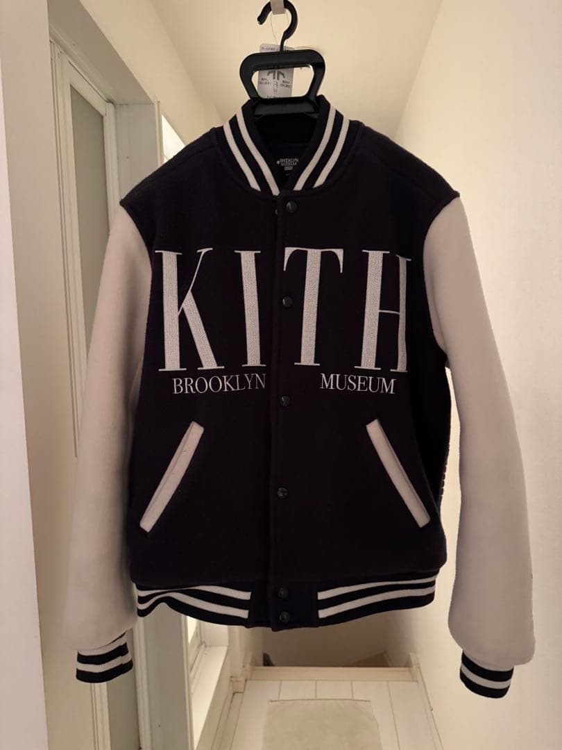 KITH BROOKLYN MUSEUM スタジャン XS ネイビー
