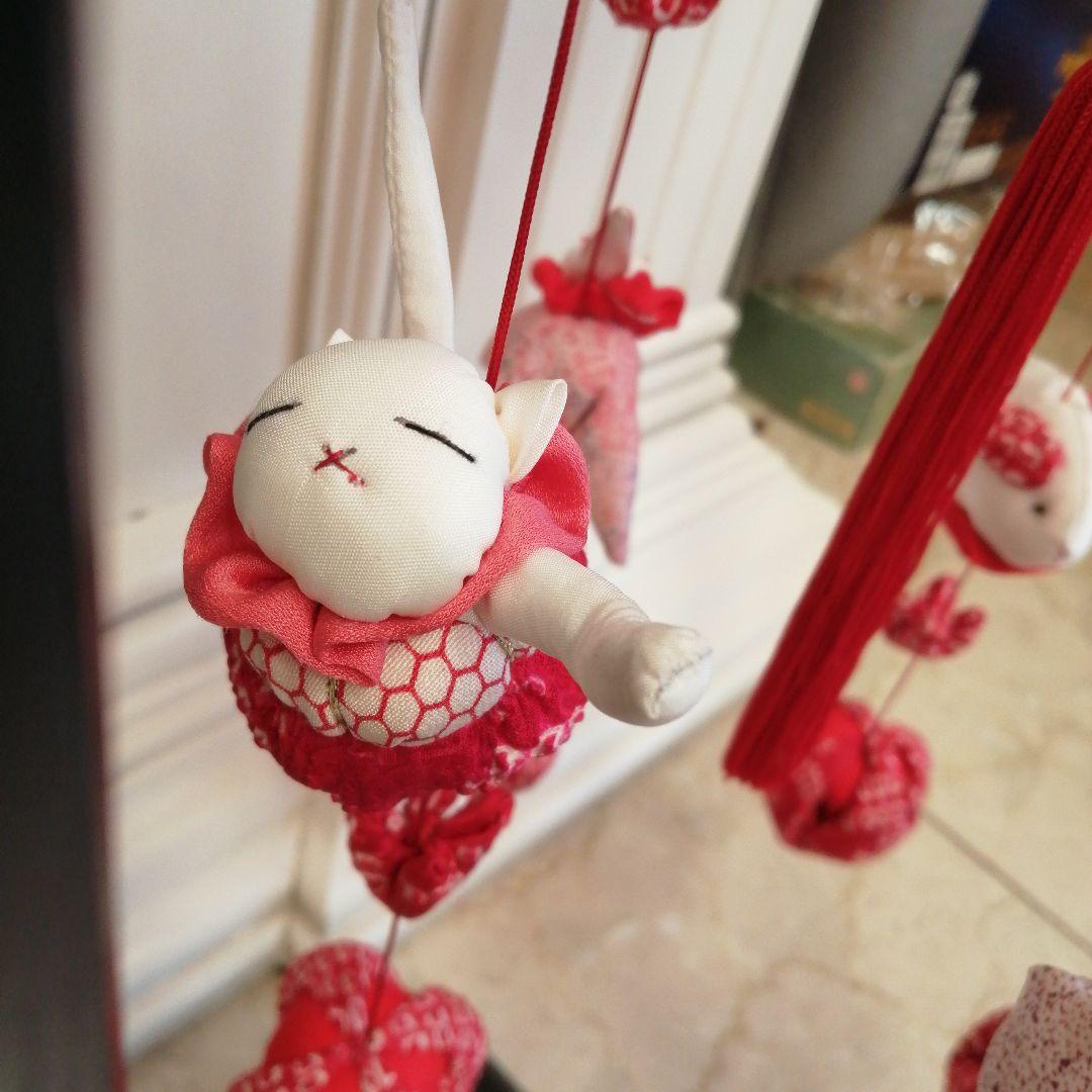 吊るし飾り　吊るし雛　ひな祭り　節句　ちりめん細工