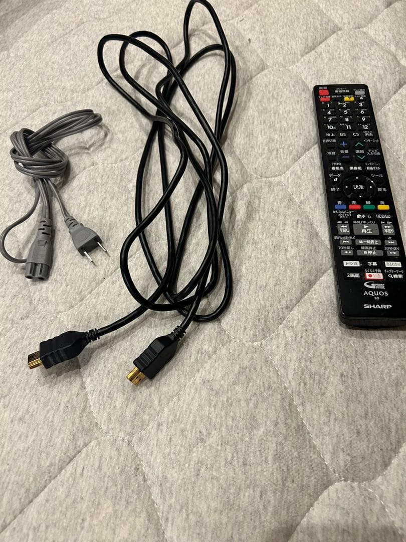 SHARP AQUOS HDD/BDレコーダー BD-NW1100 2017年製