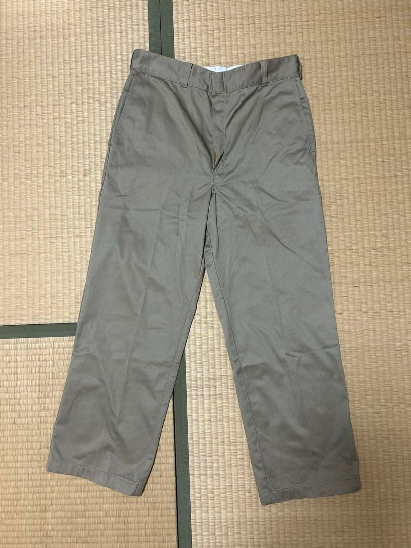 シオタ　スビンコットンポリエステルツイル ワークパンツ