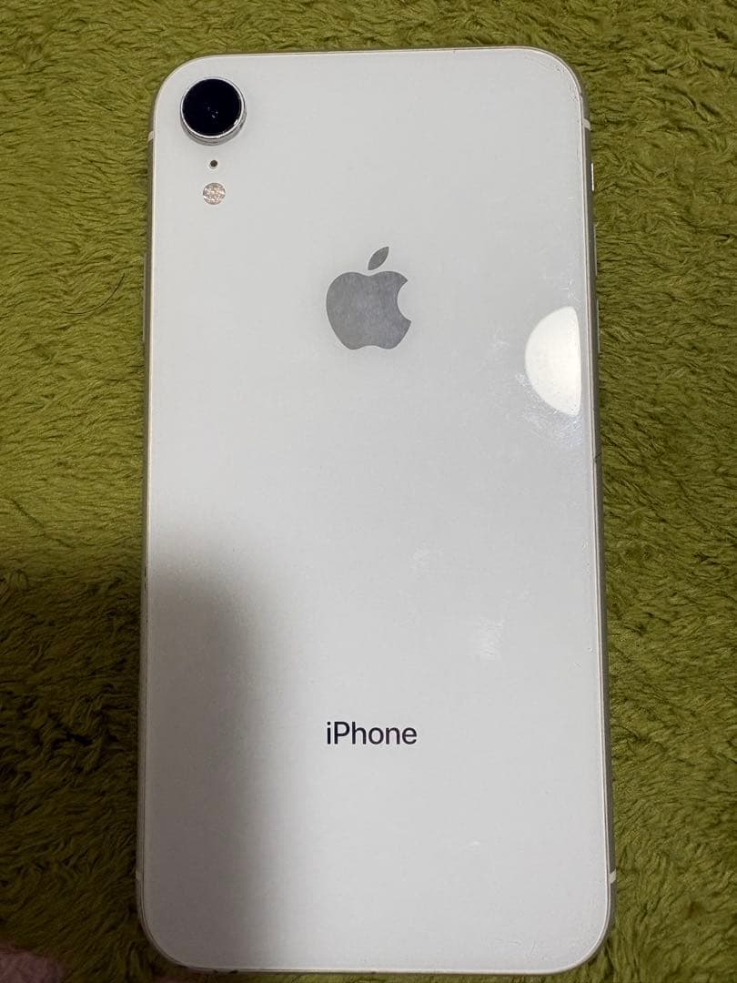 Apple iPhone XR 64GB ホワイト 画面キズあり simフリー