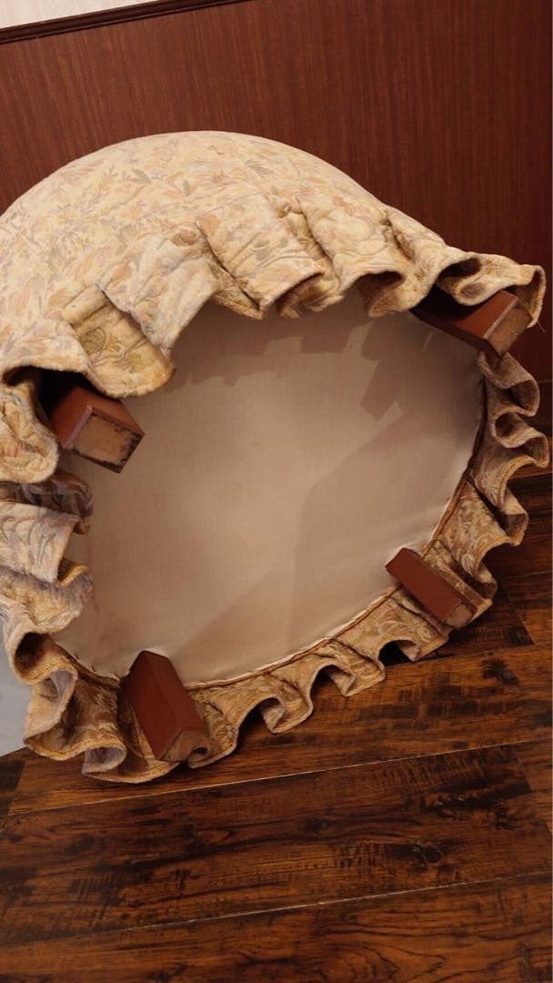 週末セール【新品・未使用】美品 横浜ダニエル ティファニーアームチェア 布張り