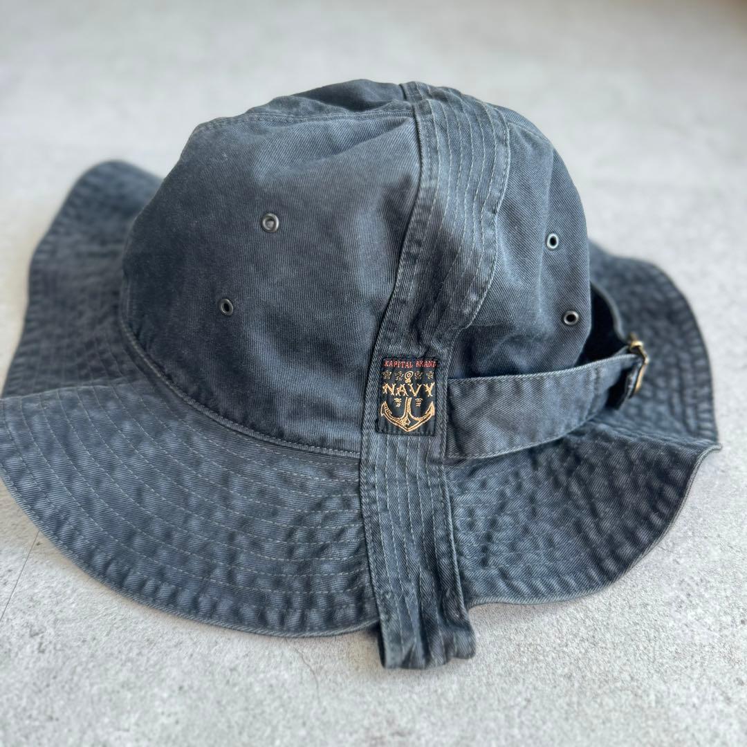 希少 日本製 KAPITAL ラジオ チューリップ ハット フリーサイズ