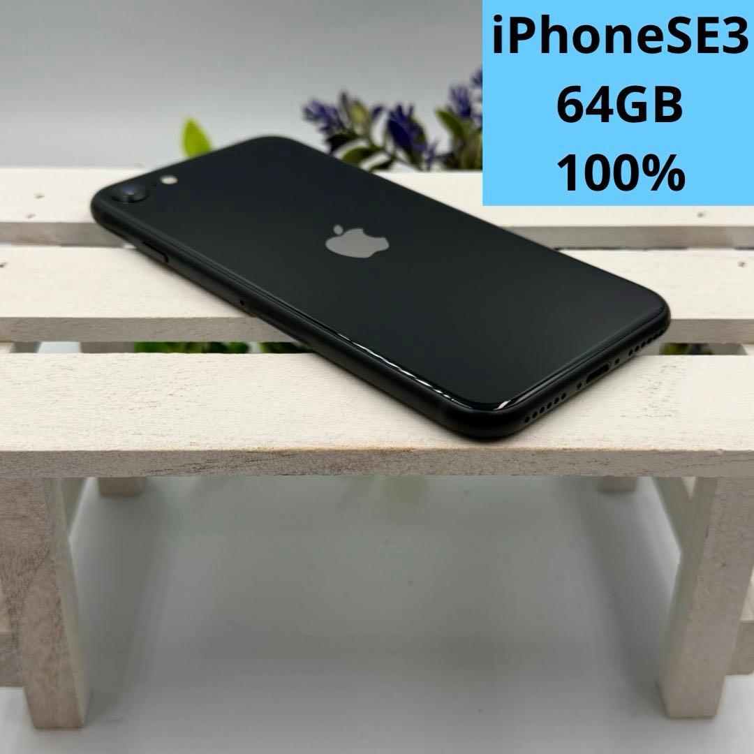 iPhone SE第3世代 64GB ミッドナイト 402