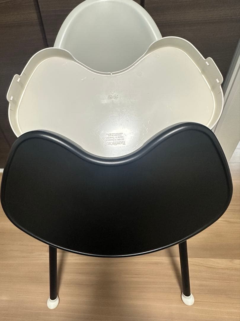 【廃盤品】ベビービョルン ハイチェア　ホワイト　ハーネスなし