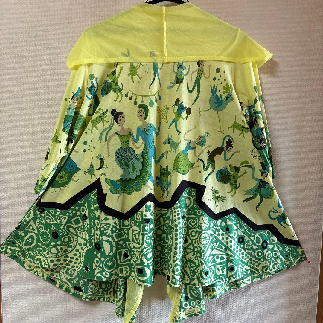 【美品】✨トクコプルミエヴォル✨ウルグアイカーニバル羽織物❤️DEPARR❣️