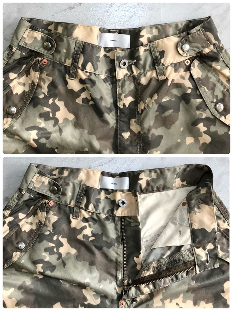 【現行 美品】SUGARHILL NYLON CARGO PANTS W32
