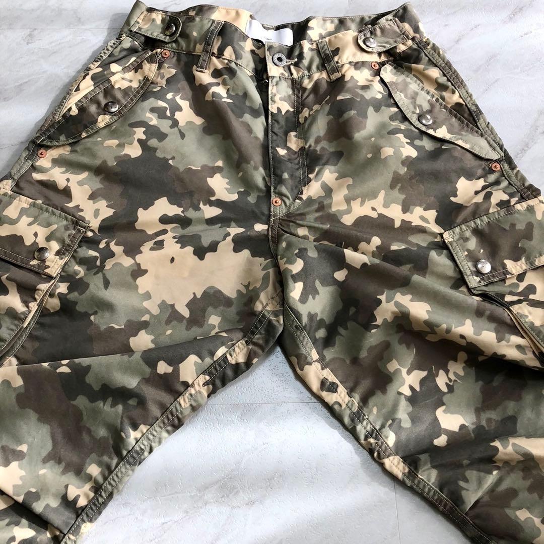 【現行 美品】SUGARHILL NYLON CARGO PANTS W32
