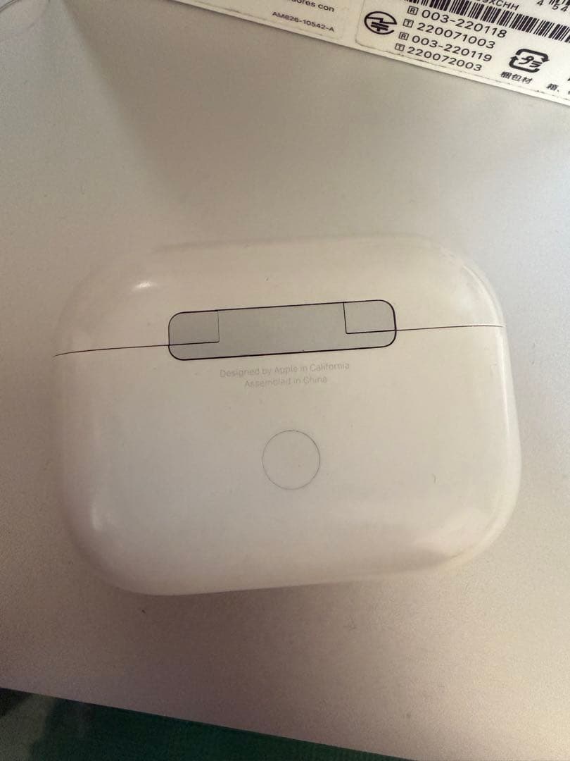 AirPods pro2 本体 ホワイト 充電ケーブル付き