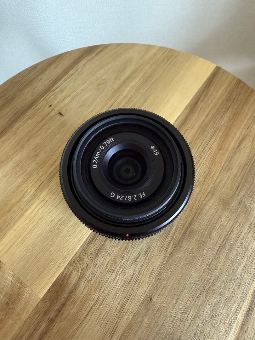 ほぼ新品SONY FE24mm F2.8G SEL24F28G 保護フィルター付