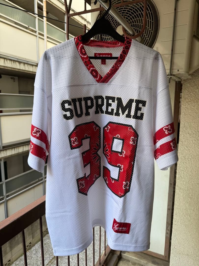 シャツ Supreme Bandana Football Jersey 25s/s