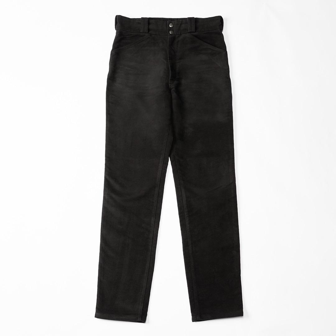 パンツ COMOLI Moleskin Rider Pants BLACK size2