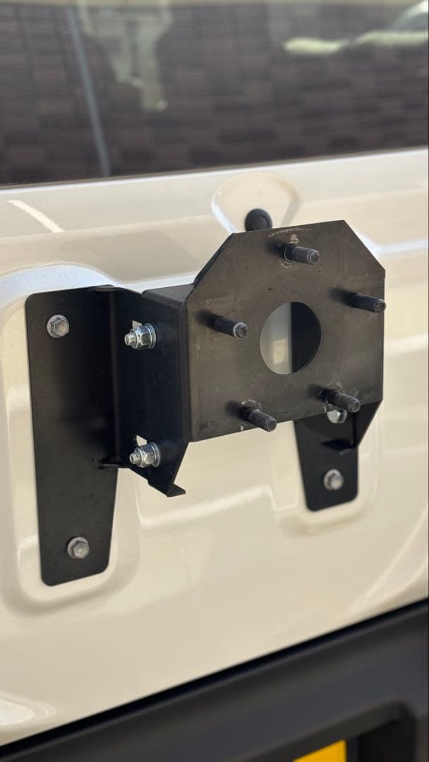 K-PRODUCTSジムニー エクステリアスペアタイヤ移動ブラケットストレート