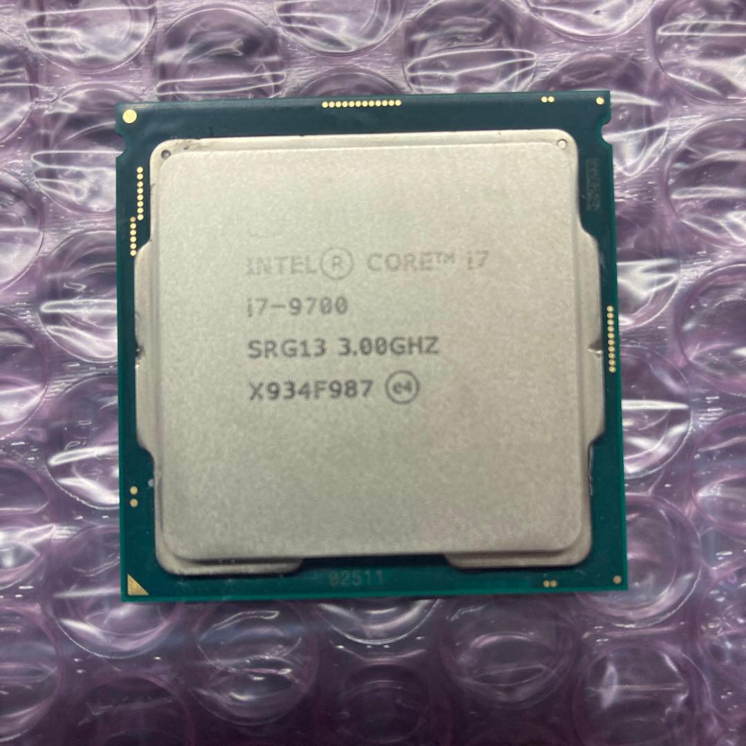 【動作品】Core i7-9700 本体のみ／動作確認済み