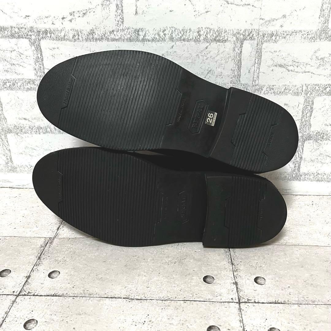 美品【リーガル】プレーントゥ シングルモンクJU16♡ブラック 26