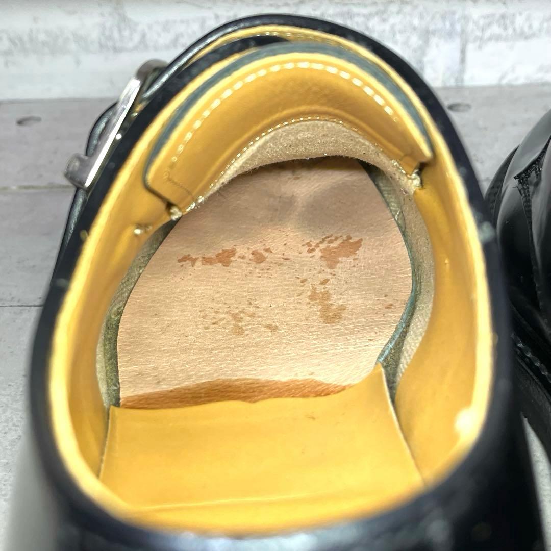 美品【リーガル】プレーントゥ シングルモンクJU16♡ブラック 26