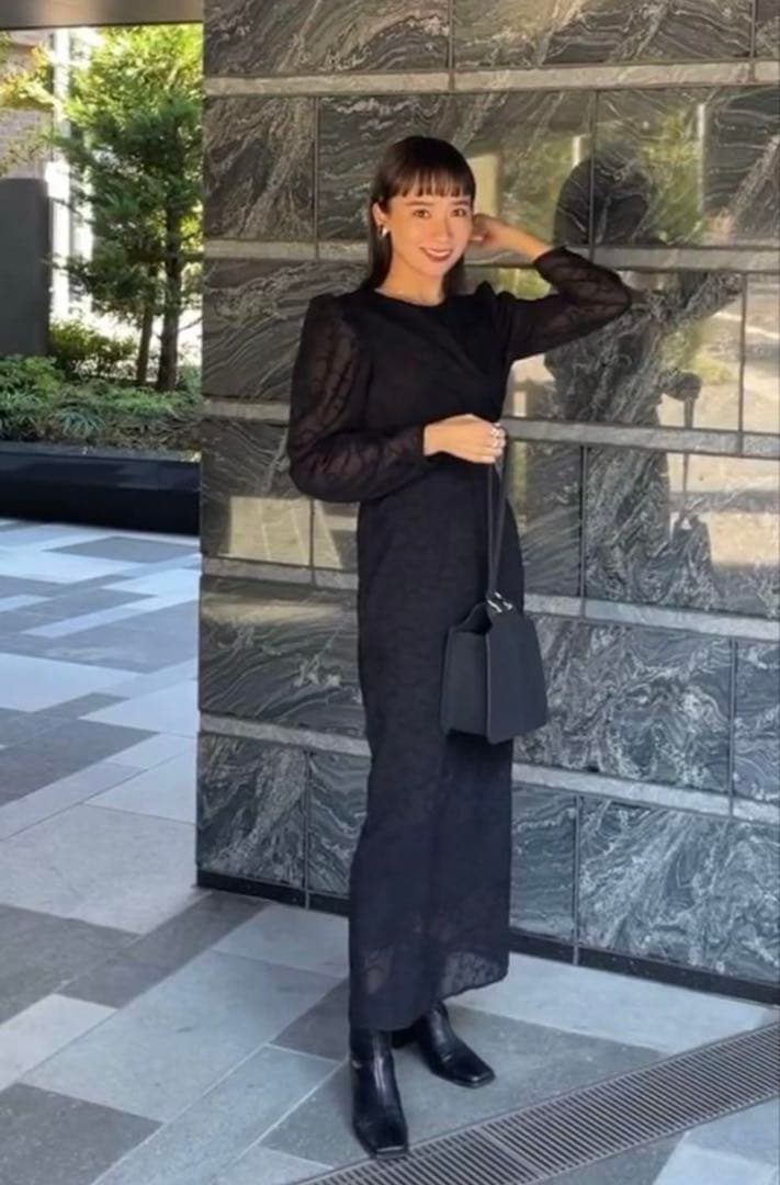 Knuth Marf バックオープンロングドレス