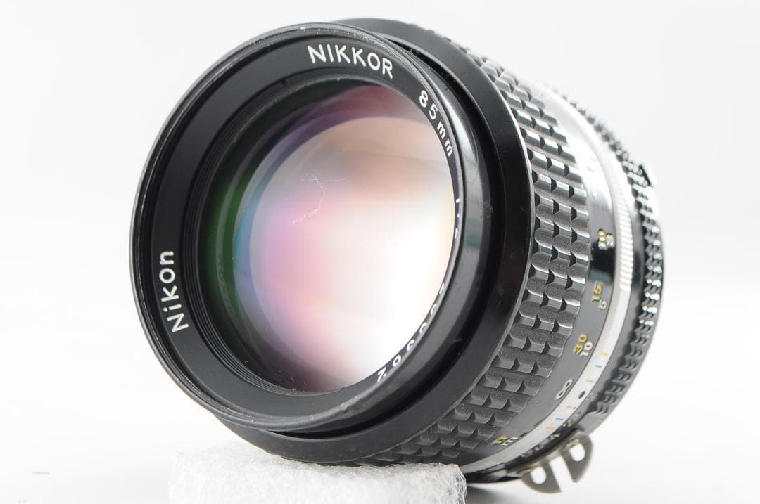★超美品 カビ、くもりなし★ NIKON Ai-s NIKKOR 85mm f2