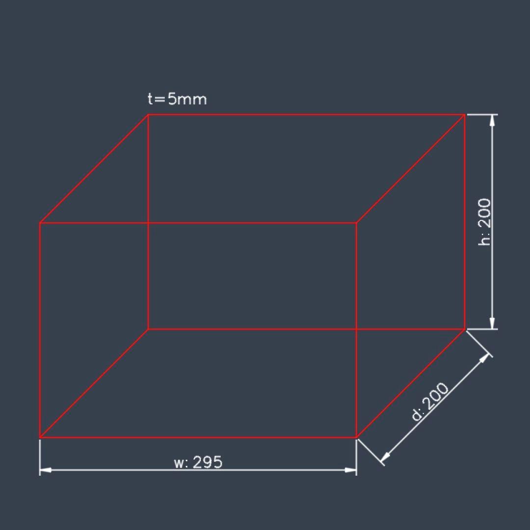 【M0912】オーダーメイドアクリル水槽