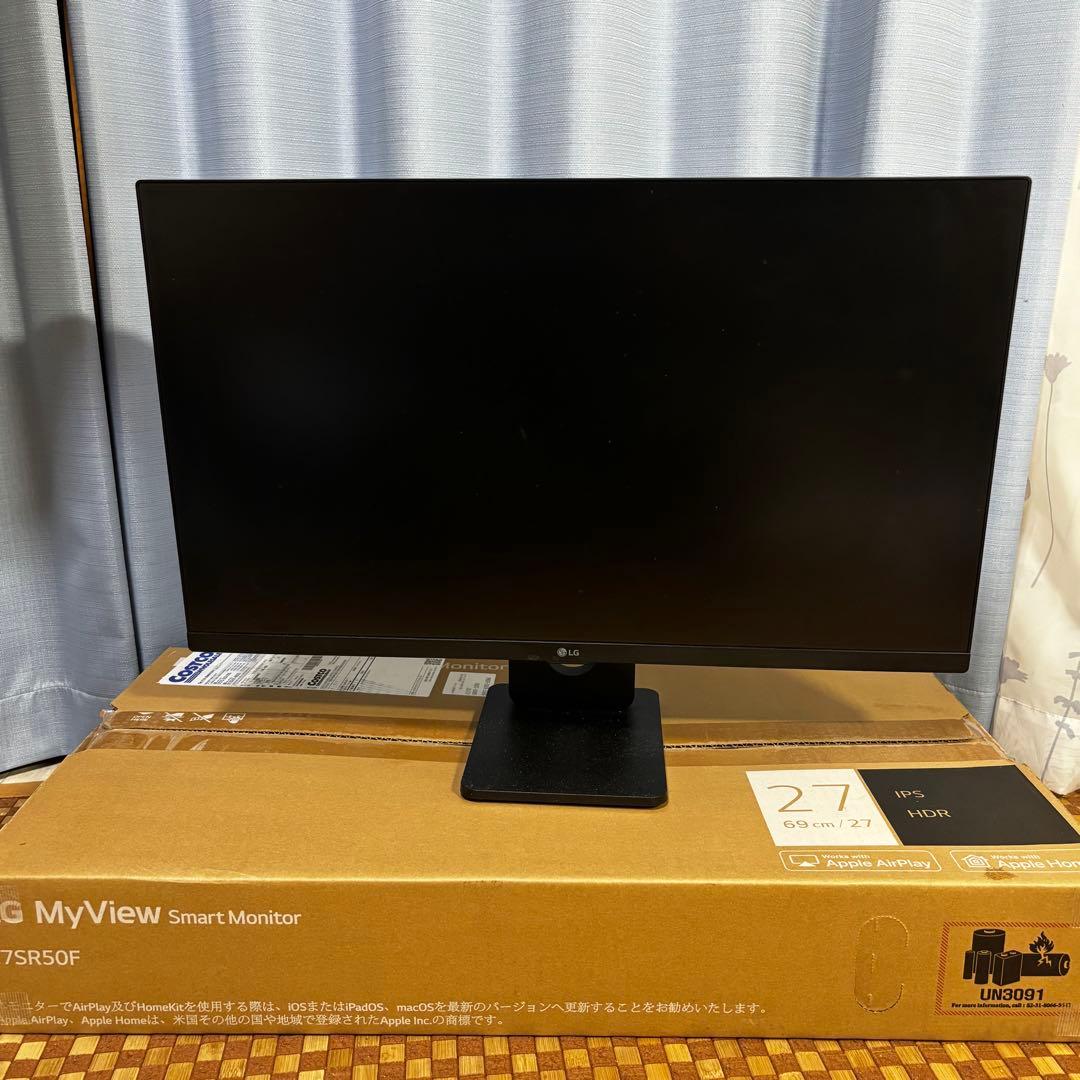 LG SMART Monitor 27SR50F スマートモニター　27インチ