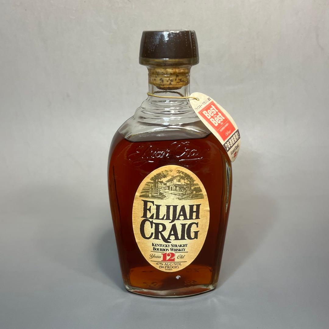 未開栓 古酒 エライジャクレイグ 12年 ウイスキー 箱付 希少