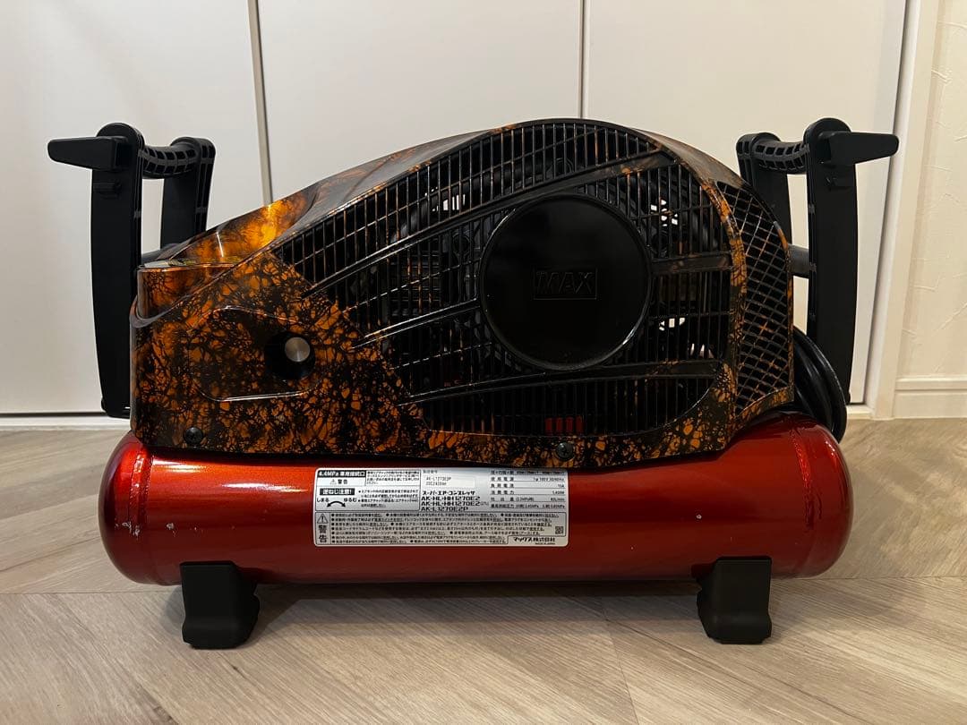 値下げ！MAX 45気圧スーパーエアコンプレッサ常圧専用 AK-L1270E2P