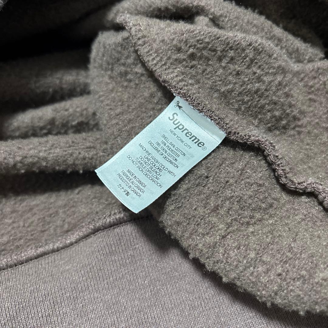 Supreme ブラウン クルーネック トレーナー