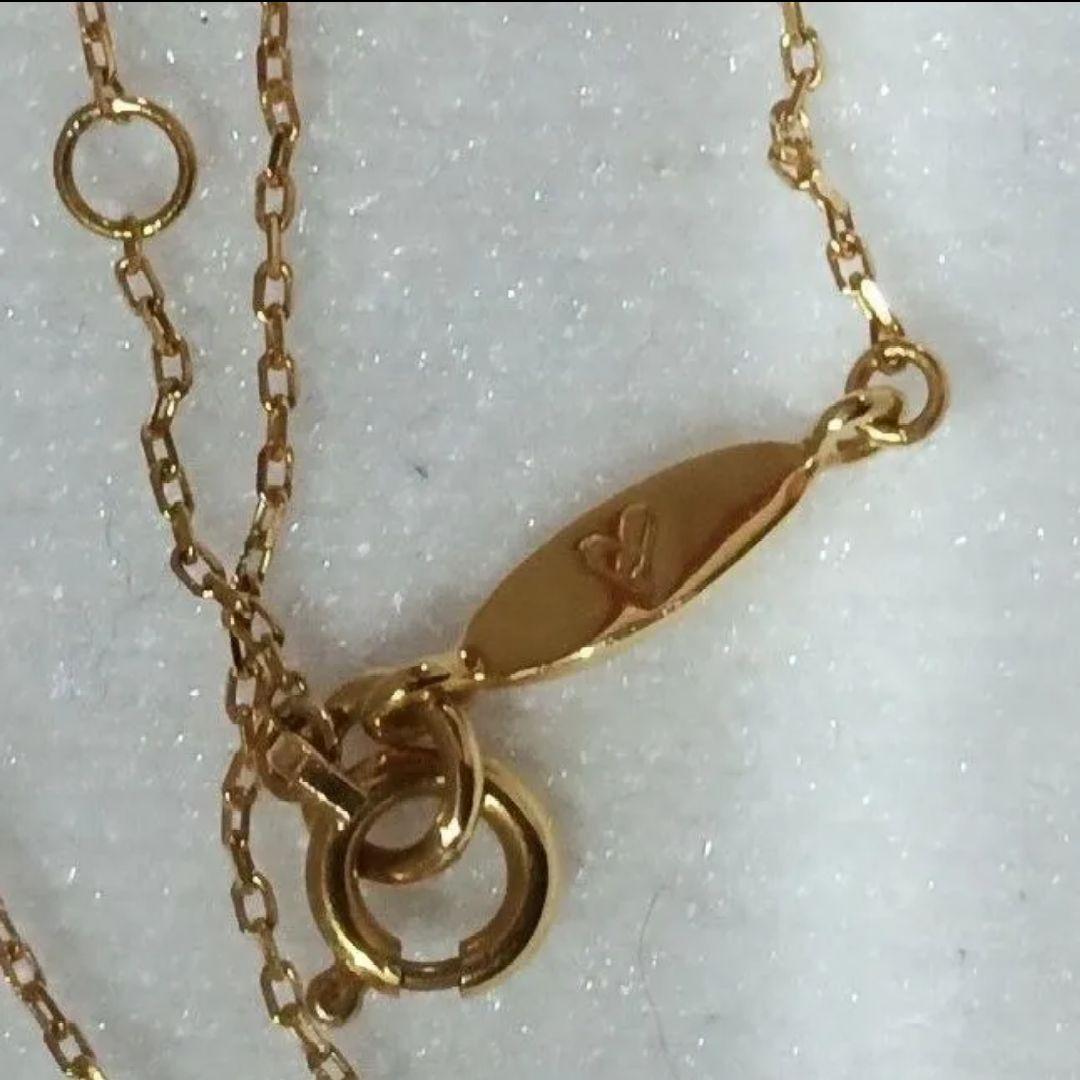 イニシャル AHKAH アーカー ダイヤモンド ネックレス K18