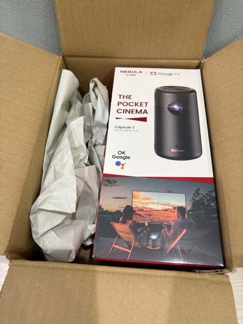 即日発送！！NEBULA Capsule 3 ポケットシネマ