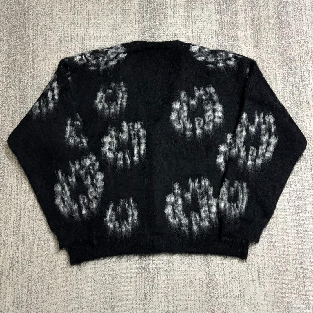 SAINT Mxxxxxx デニムティアーズカーディガン M