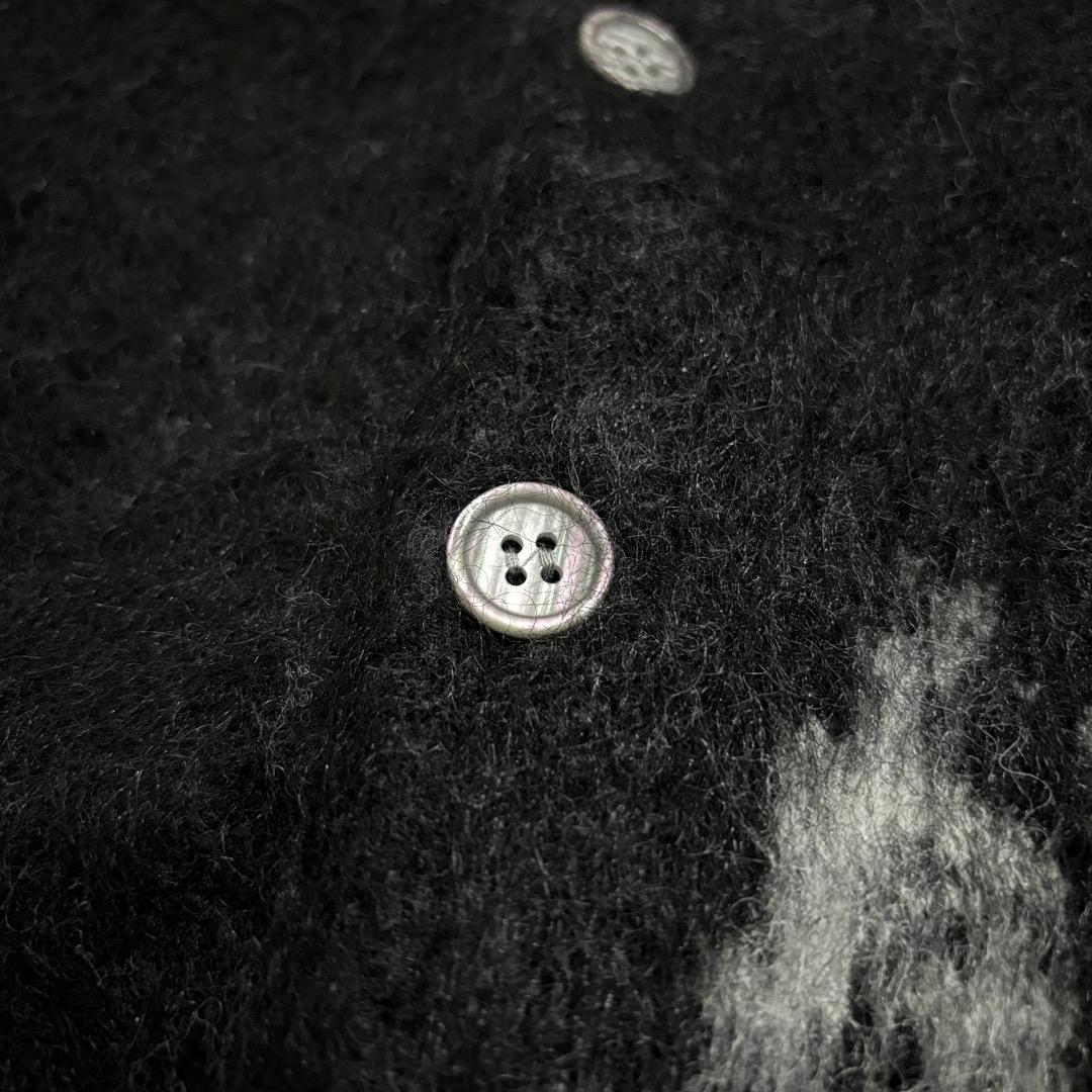 SAINT Mxxxxxx デニムティアーズカーディガン M