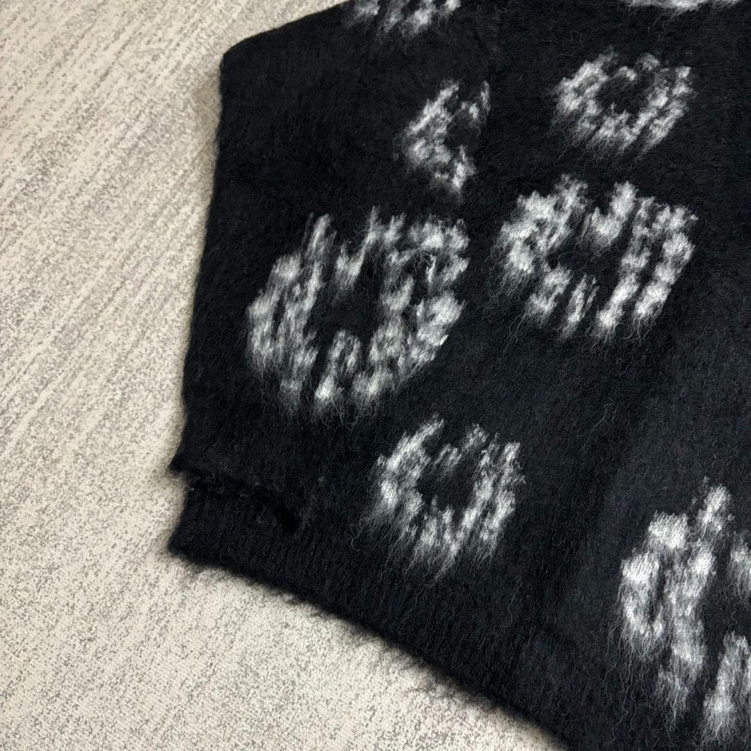 SAINT Mxxxxxx デニムティアーズカーディガン M