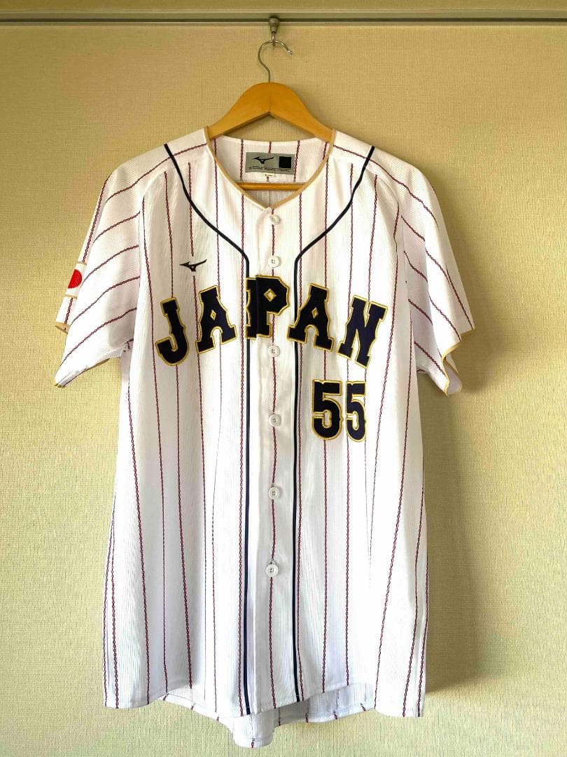 村上宗隆　WBC侍ジャパン〔刺繍〕ユニフォーム Lサイズ
