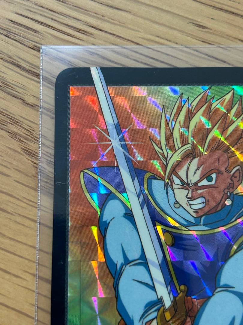 希少 未剥がしプリズムエラーカード　ドラゴンボールカードダスNo.155 孫悟飯