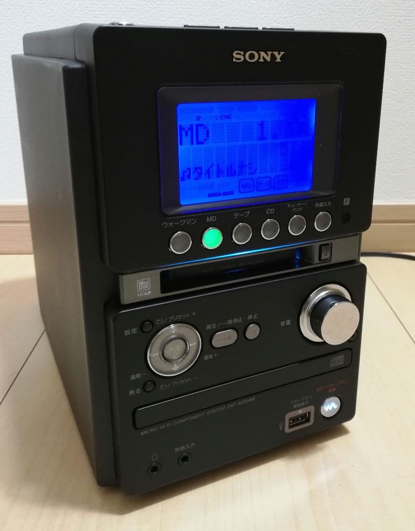 SONY マイクロコンポ CMT-M35WM