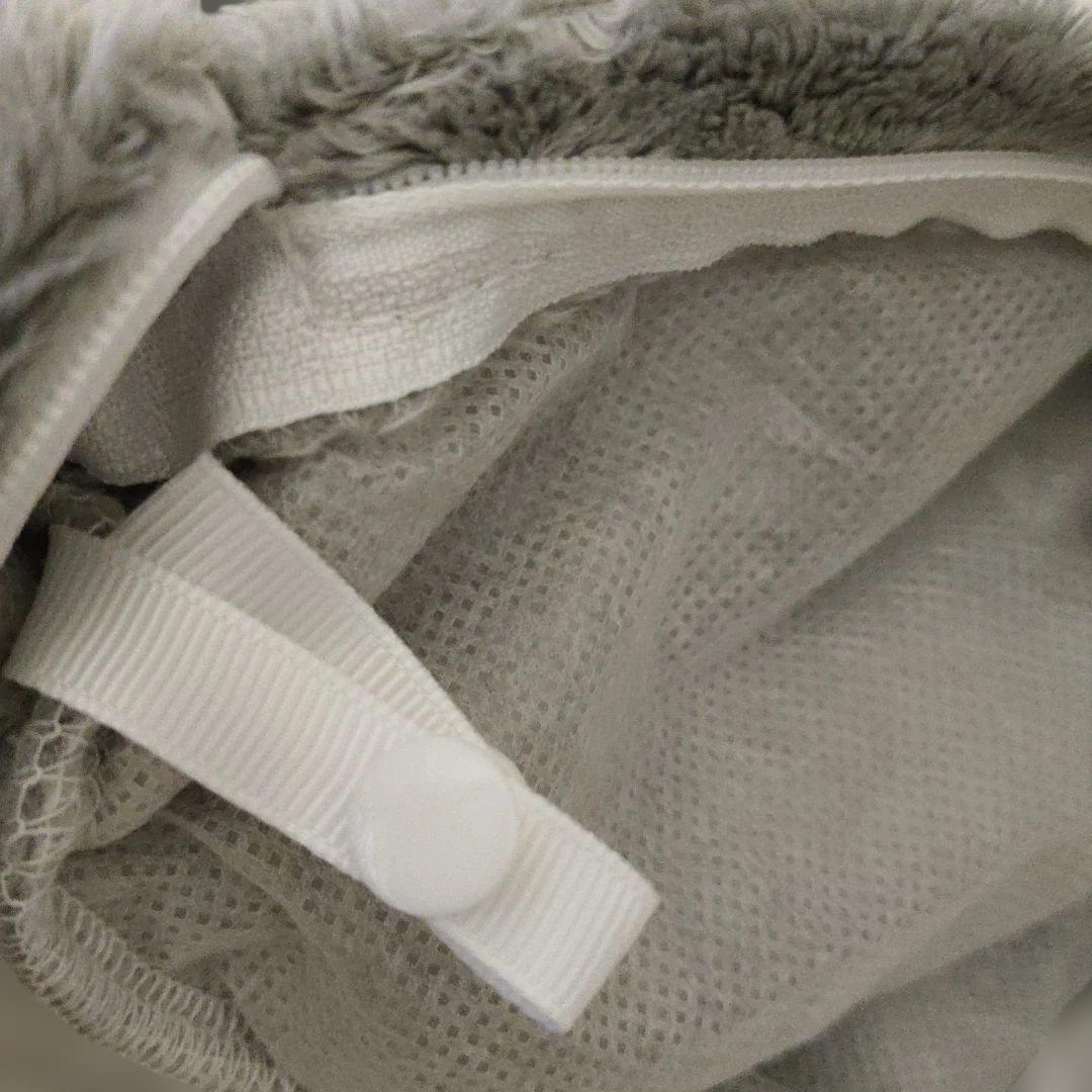 モリリン　掛カバー 150x210　1品2役　グレー　シアバター　２枚セット