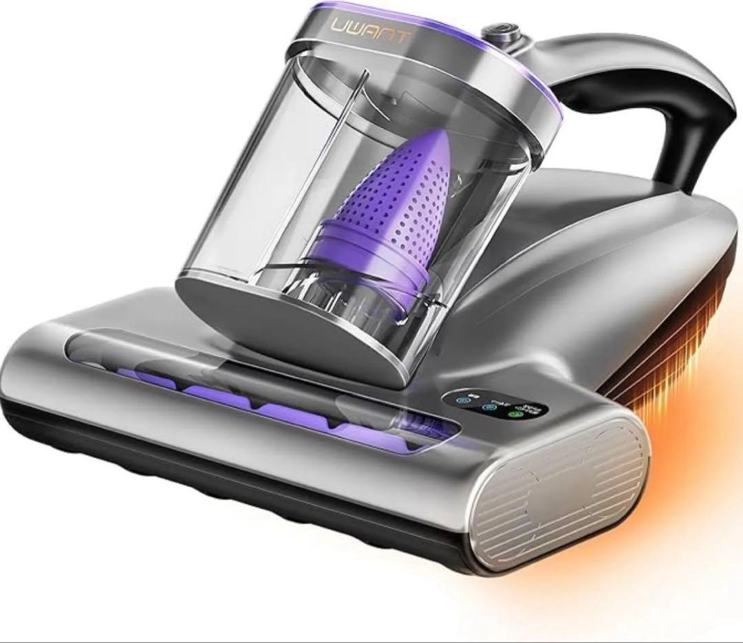 布団クリーナー 18KPa強力吸引 65℃熱風乾燥 LEDディスプレイ