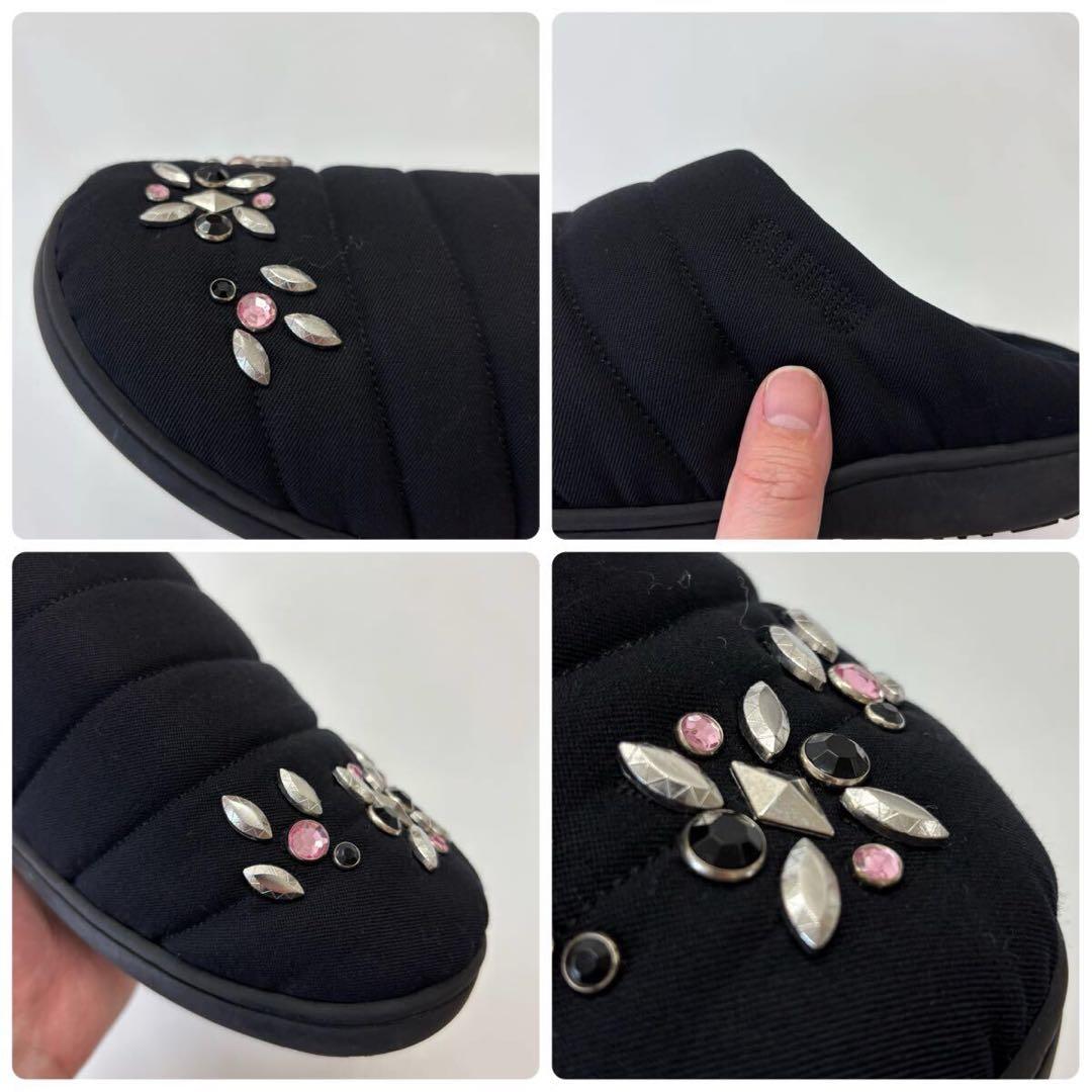 24aw 2024 MASU x SUBU スタッズ サンダル ブラック 系