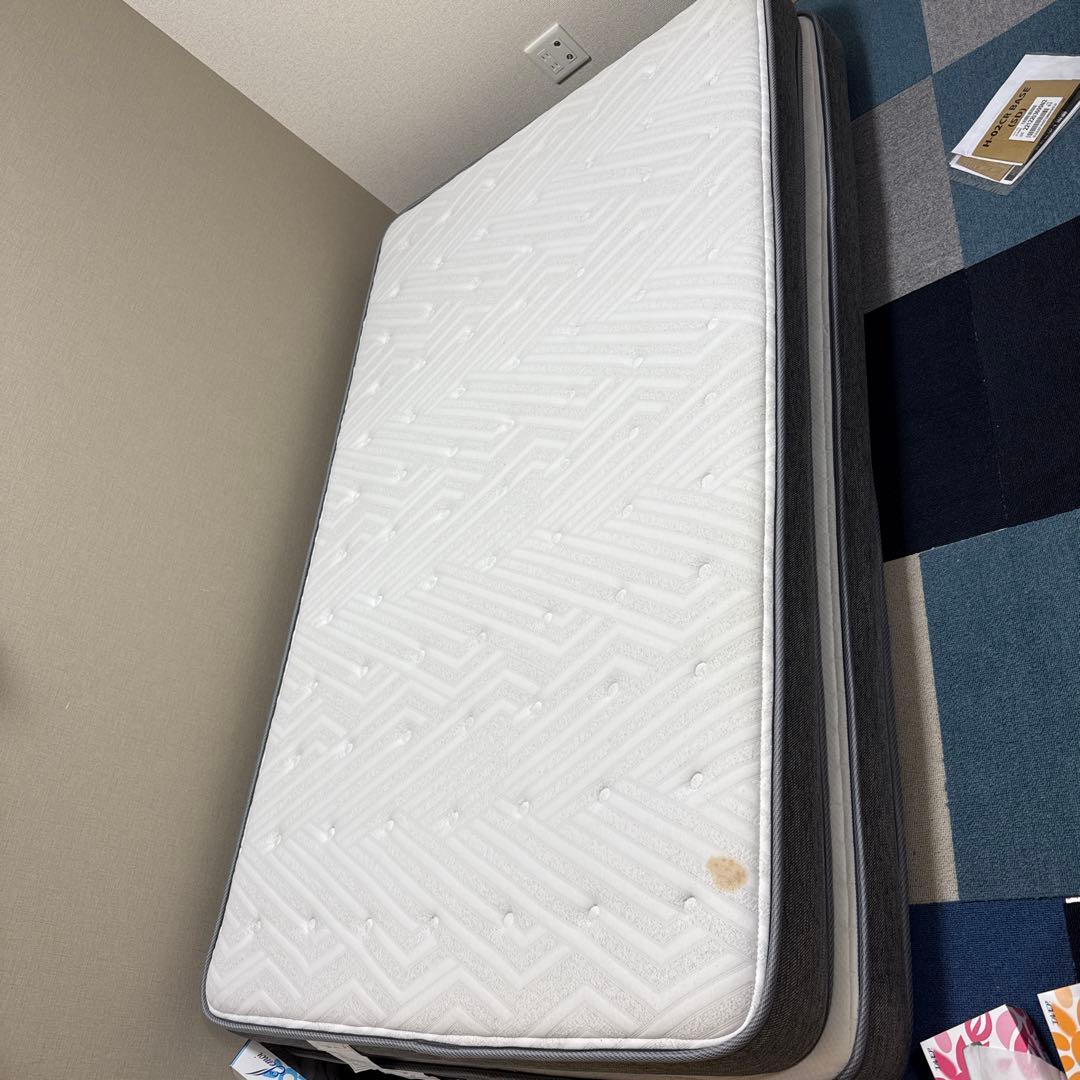 【送料込み】セミダブルマットレス(NスリープハードH1-02CR VH)