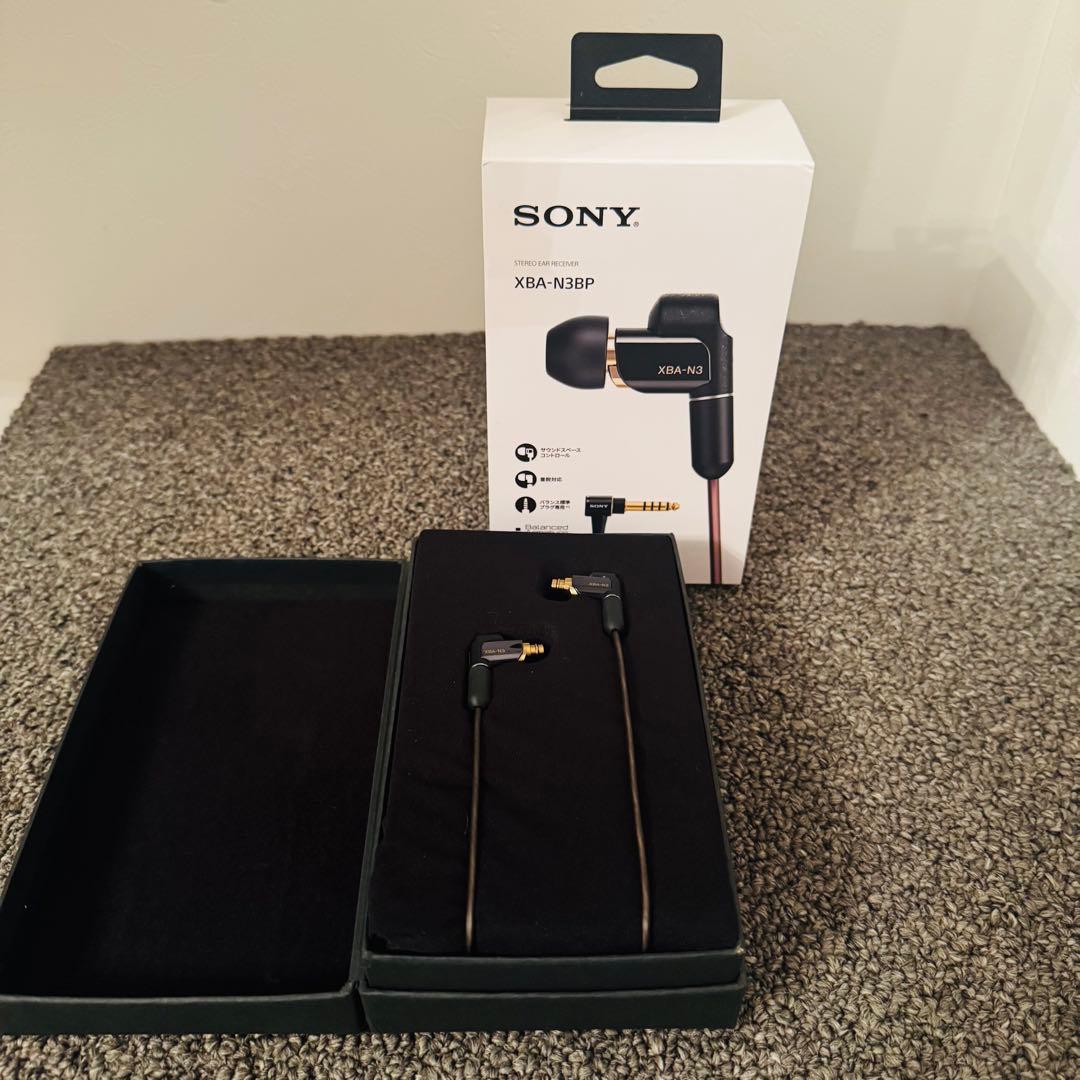 【美品】SONY XBA-N3BP 有線イヤホン ハイレゾ対応