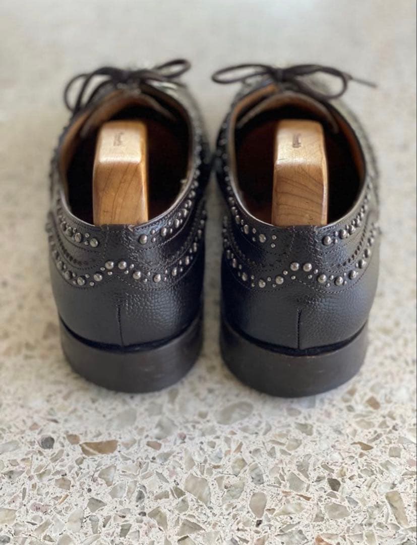 Church’sスタッズバーウッド7ダークブラウン