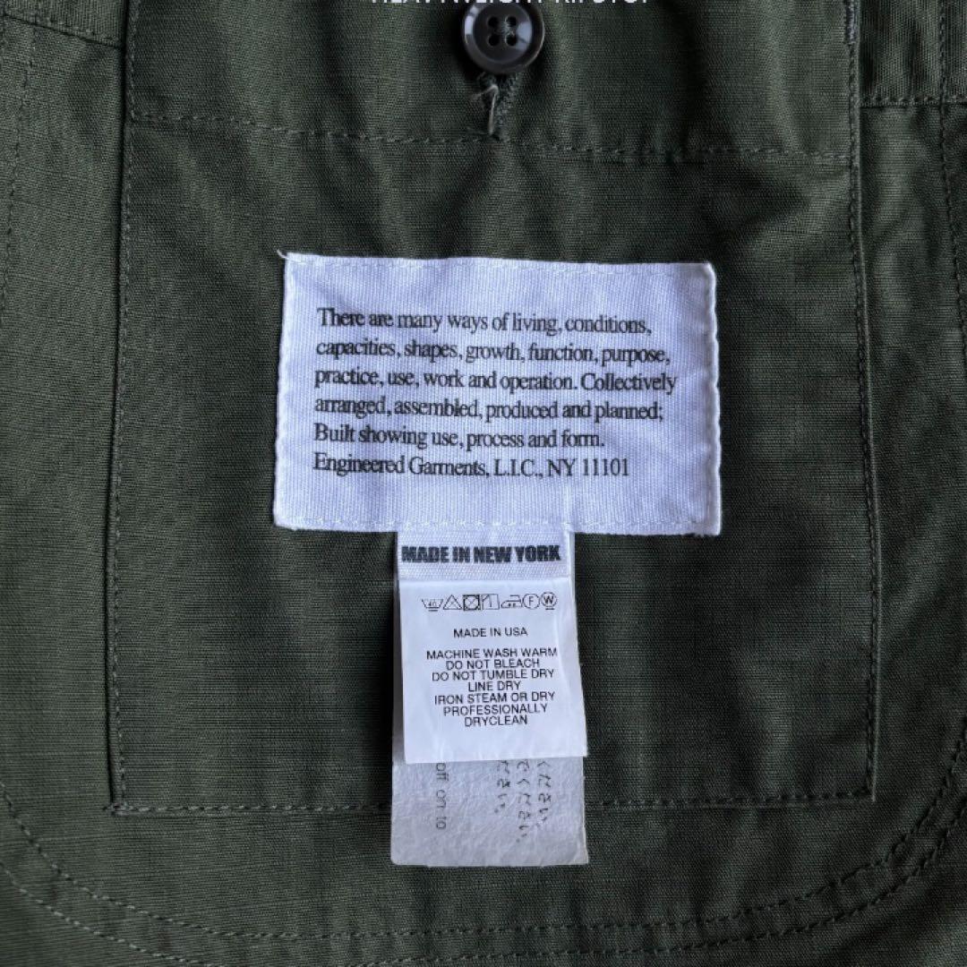 【美品】エンジニアードガーメンツ　ベッドフォードジャケット　S　オリーブ