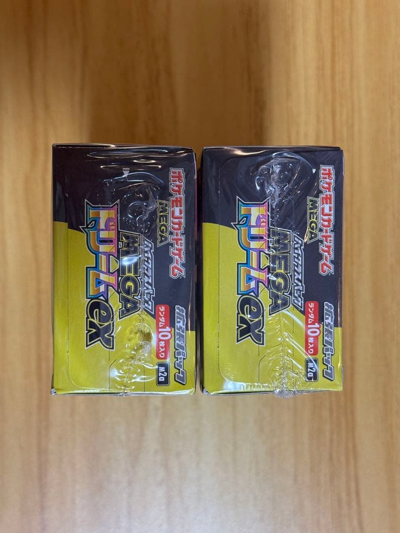 ポケモンカードゲーム MEGAドリームex 未開封シュリンク付き　2パック