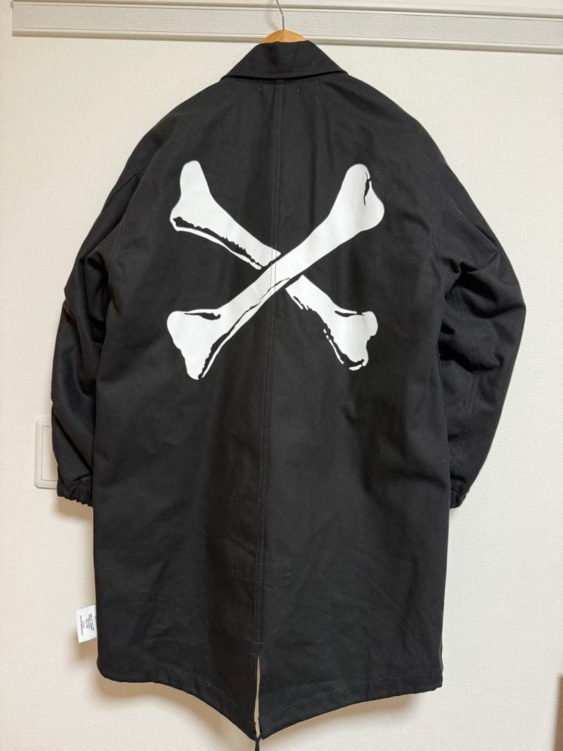 【美品】WTAPS　242WVDT-JKM03SMOCK ブラック　Sサイズ