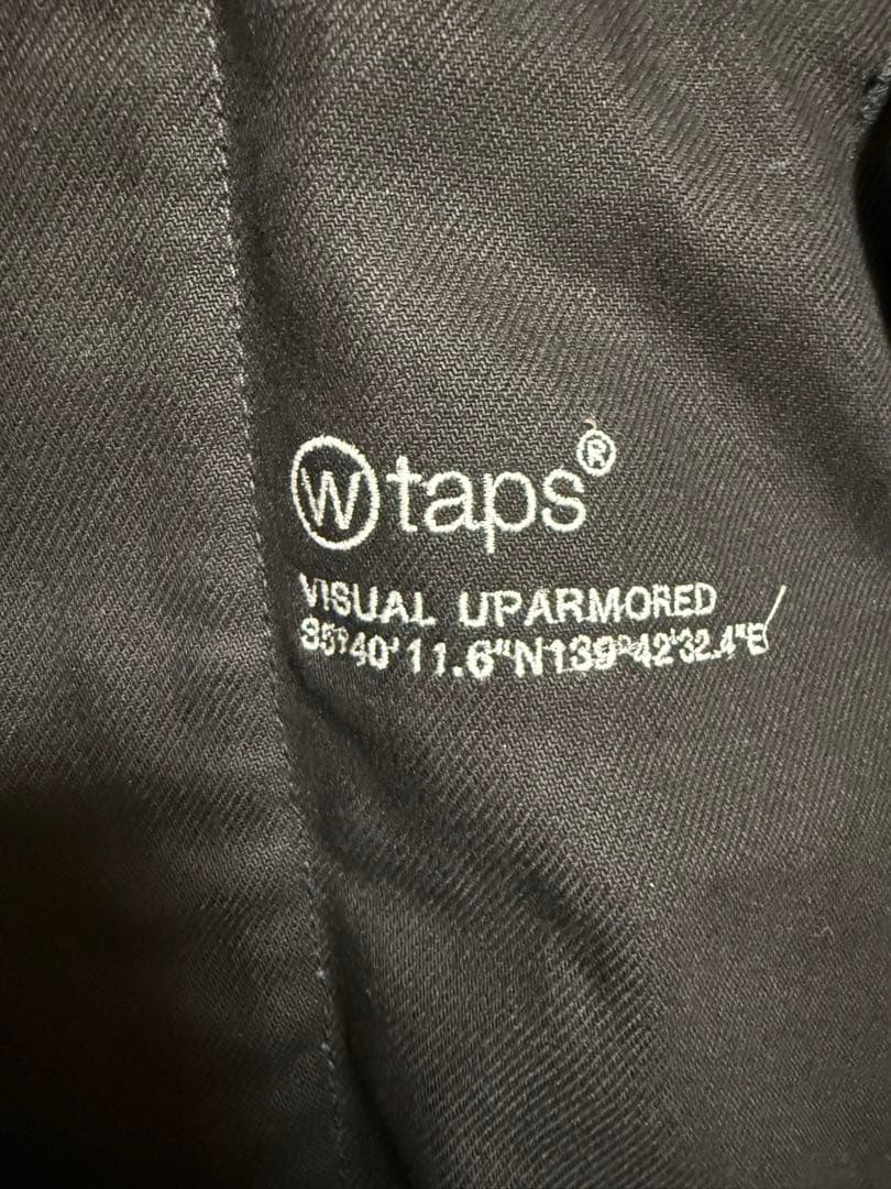 【美品】WTAPS　242WVDT-JKM03SMOCK ブラック　Sサイズ