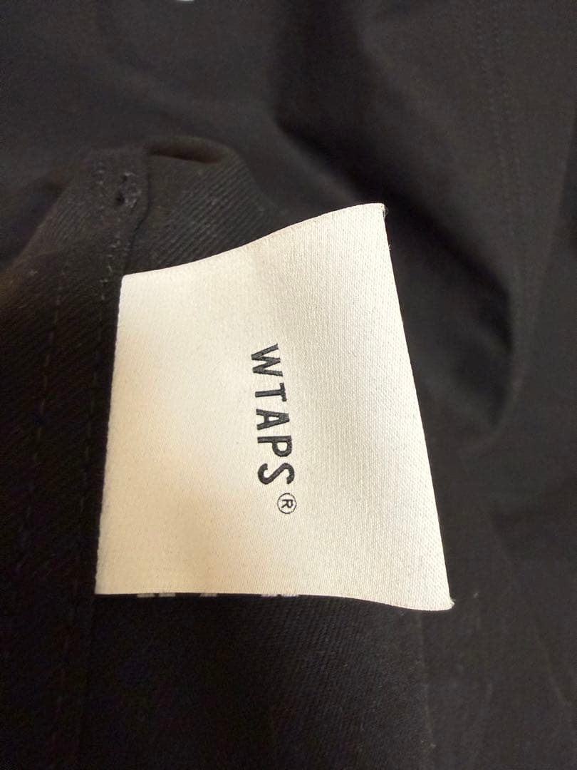 【美品】WTAPS　242WVDT-JKM03SMOCK ブラック　Sサイズ