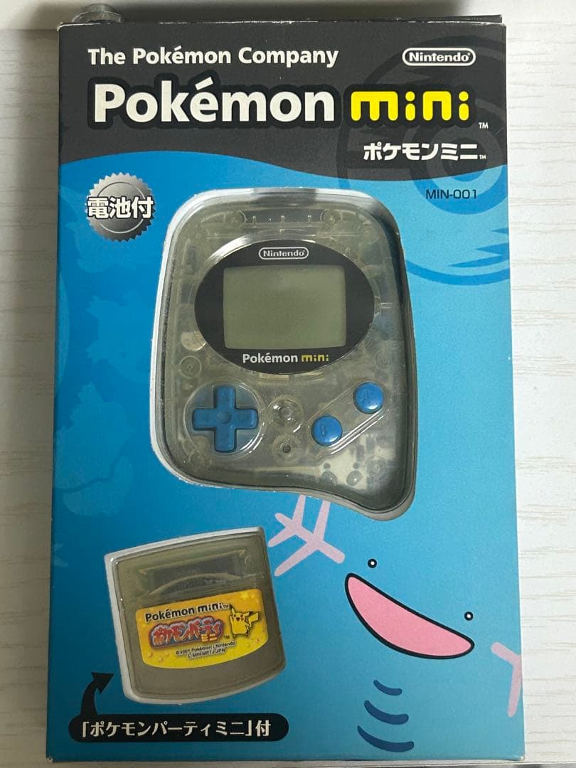 ヒ*ン様 ポケモンミニ 本体 ウパーブルー Pokemon Mini Woope