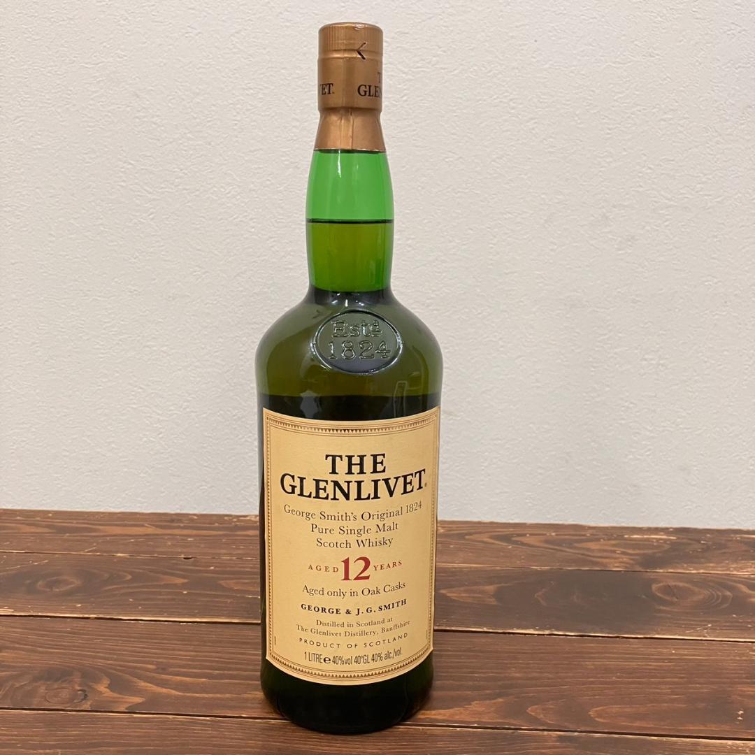 THE GLENLIVET 12年 シングルモルトウイスキー 1000ml